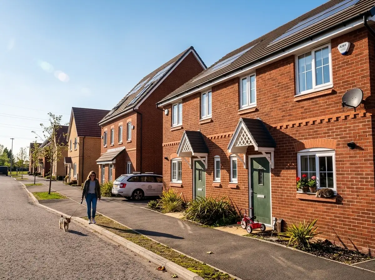An image of houses in Drakelow