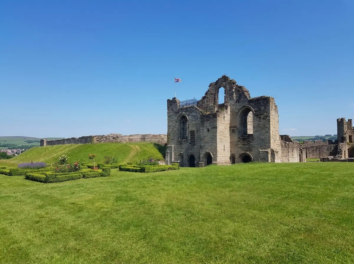 An image of the castle in Tutbury